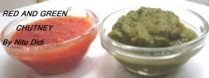 RED AND GREEN CHUTNEY