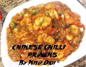 CHINESE CHILLI PRAWNS