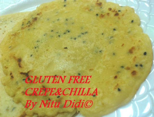 GLUTEN FREE CHILLA