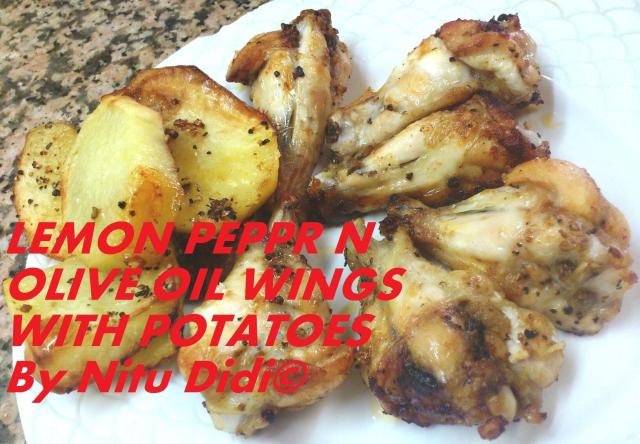 LEMON PEPPER CHICKEN WINGS