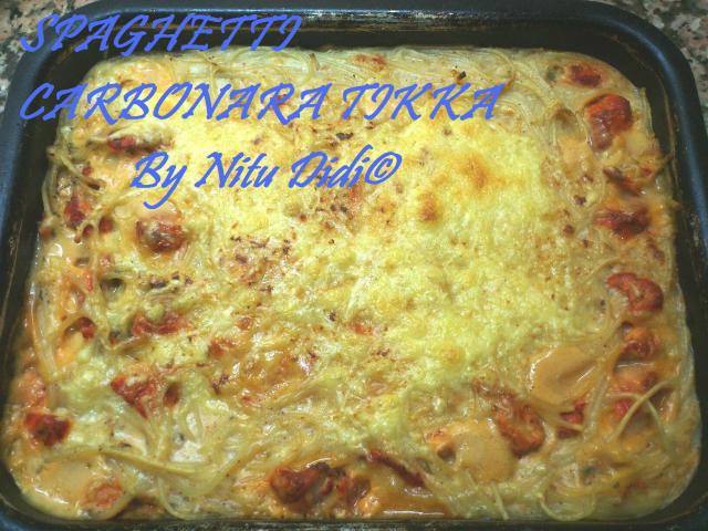 SPAGHETTI CARBONARA TIKKA