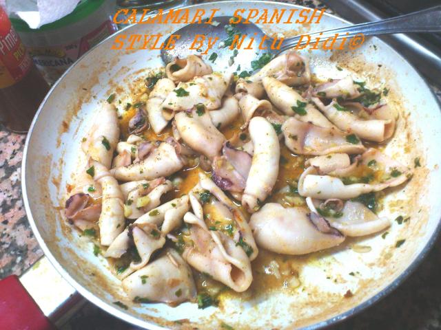 CALAMARI SPANISH STYLE