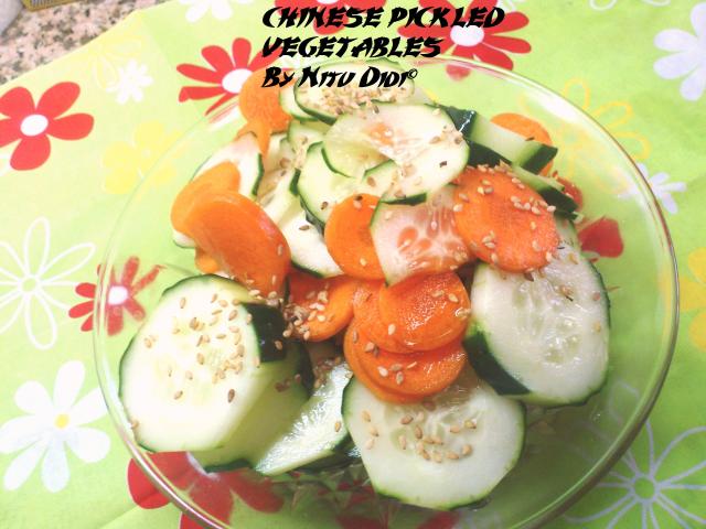 CHINESE PICKLED VEGETABLES
