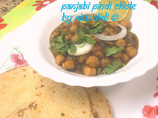 PINDI PANJABI CHOLE