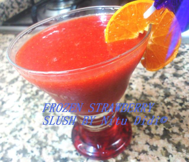 STRAWBERRY SLUSH