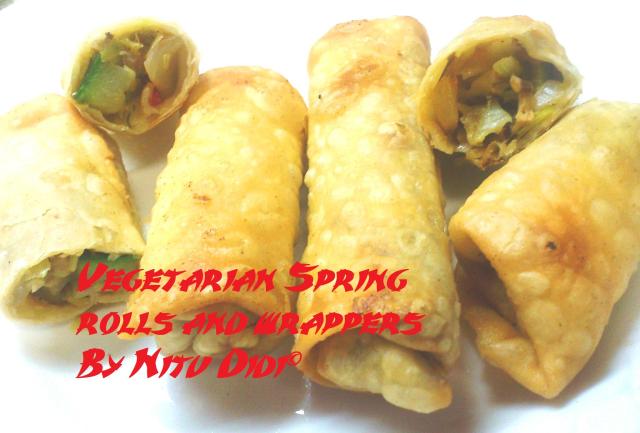 VEGETARIAN SPRING ROLLS
