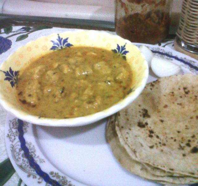 KAVITA GRAM FOUR DUMPLING CURRY (GHATTA CURRY)