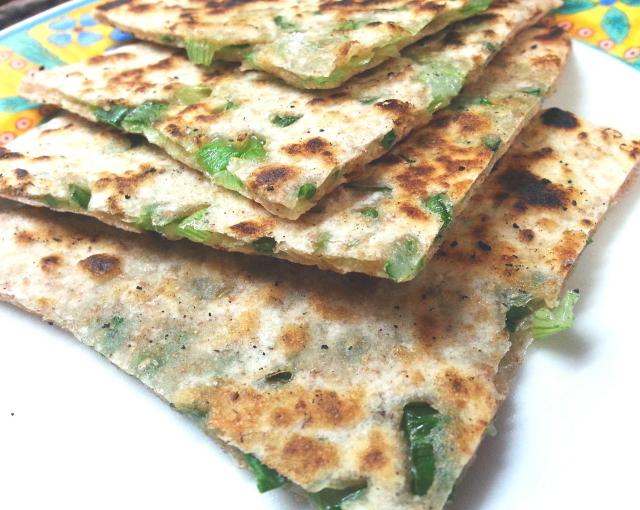 SPRING ONION PARATHAS